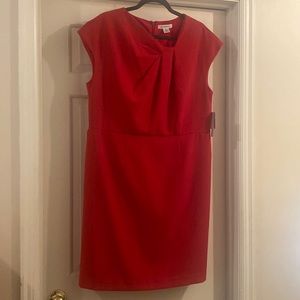Red Liz Claiborne dress